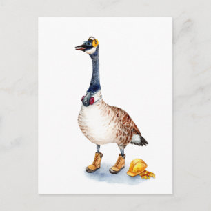 Veiligheidsgans Briefkaart