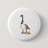 Veiligheidsgans Ronde Button 5,7 Cm (Voorkant)