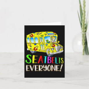 Veiligheidsgordels Iedereen Leuk Magic School Bus  Kaart