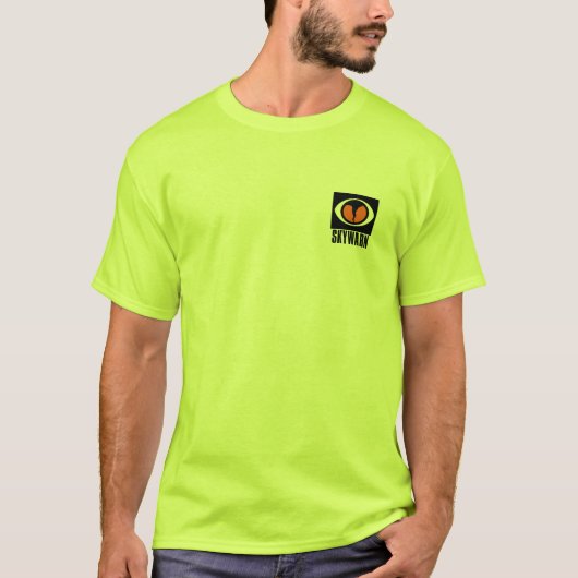 VEILIGHEIDSGROENEN VAN SKYWARN T-SHIRT (Voorkant)
