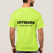 VEILIGHEIDSGROENEN VAN SKYWARN T-SHIRT (Achterkant)
