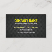 Veiligheidshelm voor metalen Bord Visitekaartje (Achterkant)