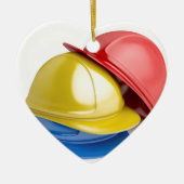 Veiligheidshelmen Keramisch Ornament (Voorkant)