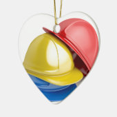 Veiligheidshelmen Keramisch Ornament (Links)