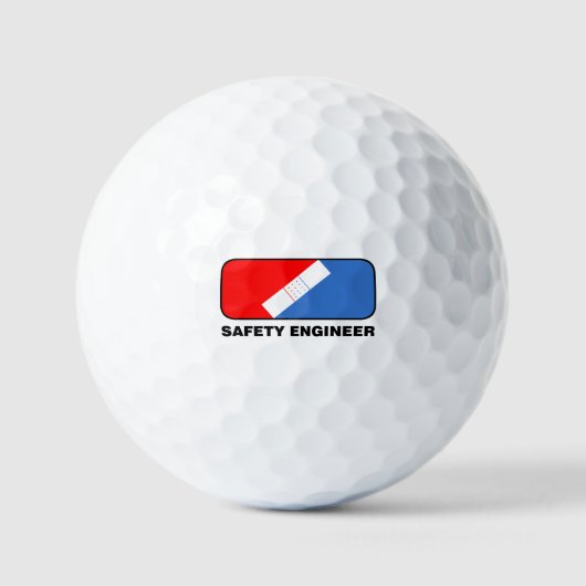 Veiligheidsingenieur van de Major League  Golfballen (Voorkant)