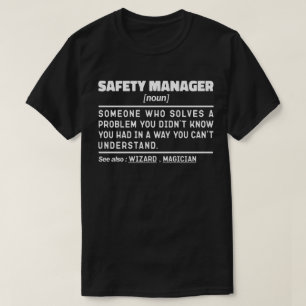 Veiligheidsmanager Noun Gepensioneerde werknemer G T-shirt