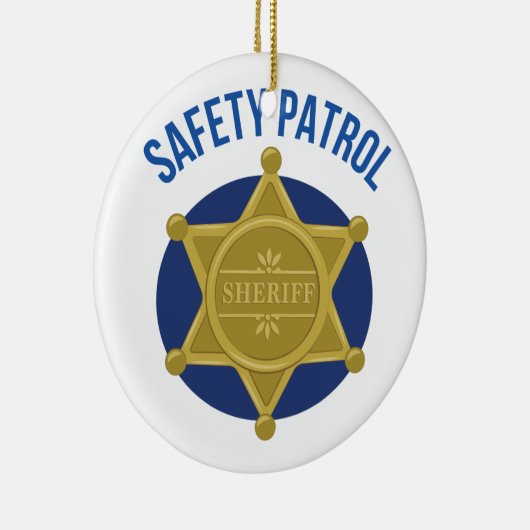 Veiligheidspatroon Keramisch Ornament (Rechts)