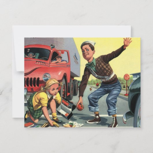 Veiligheidspatrouille Overstekende Garde Helpende (Voorkant)