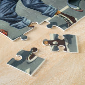  Veiligheidspatrouille Overstekende Garde Helpende Legpuzzel (Zijkant)