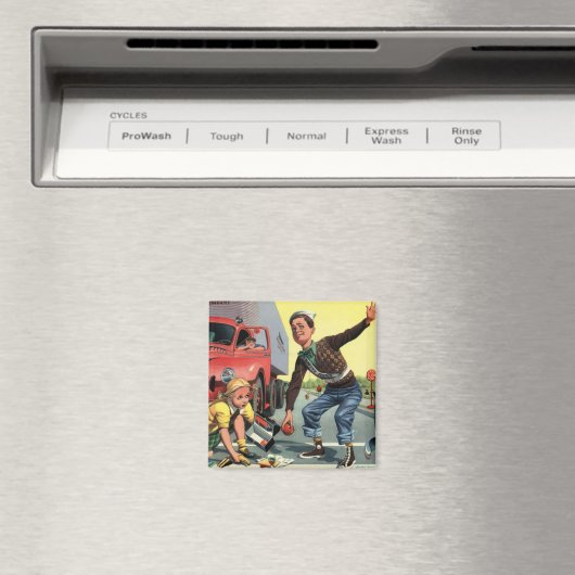 Veiligheidspatrouille Overstekende Garde Helpende Magneet (Insitu (Vaatwasser))