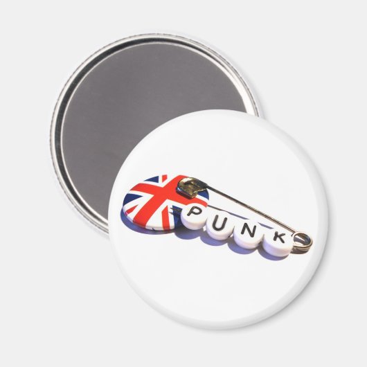 Veiligheidspeld Punk Magneet (Voorkant / Achterkant)