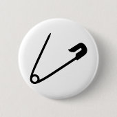 Veiligheidspeld Ronde Button 5,7 Cm (Voorkant)