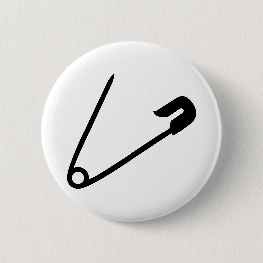 Veiligheidspeld Ronde Button 5,7 Cm (Voorkant)