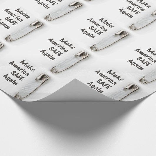 veiligheidspin cadeaupapier (Hoek)