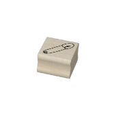 veiligheidspin rubberstempel (Stempel)