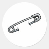 Veiligheidspin solidariteit sticker (Voorkant)