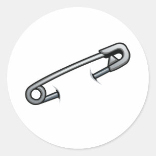 Veiligheidspin solidariteit sticker