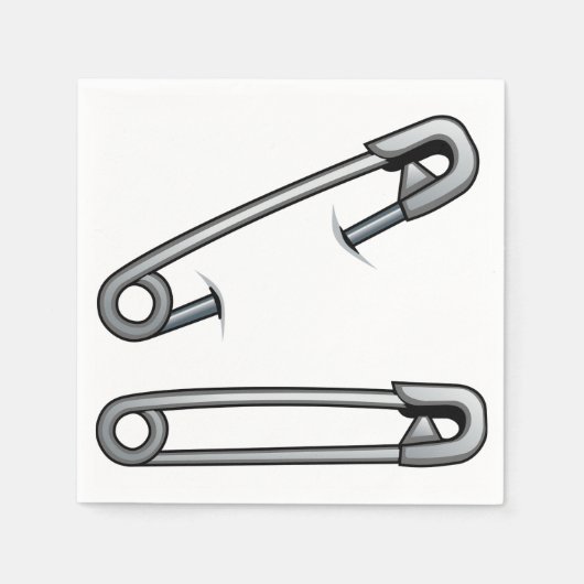 Veiligheidspinnen Papieren servetten (Voorkant)