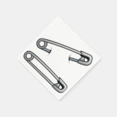 Veiligheidspinnen Papieren servetten (Hoek)