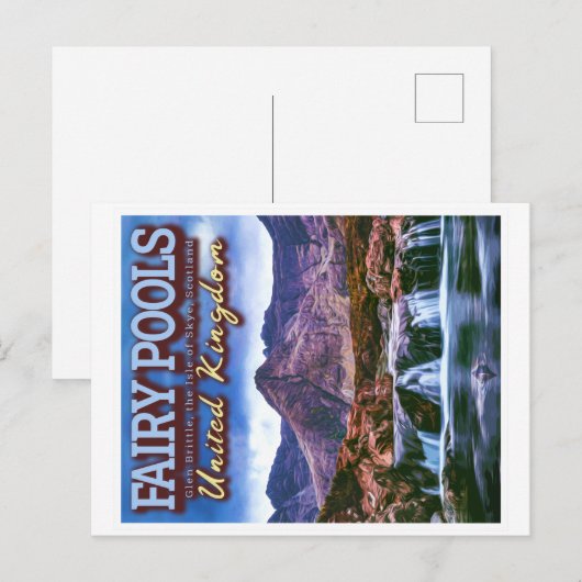 VEILIGHEIDSPOOLEN - HET ISEL VAN SKYE - SCOTLAND V BRIEFKAART (Voorkant / Achterkant)