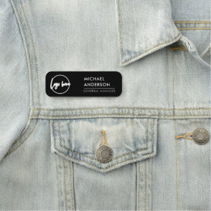 VeiligheidsSpeld Naamlabel of Magnetisch met Aange Naamplaatje