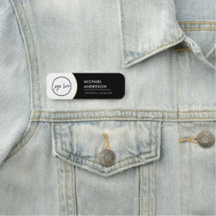 VeiligheidsSpeld Naamlabel of Magnetisch met Aange Naamplaatje