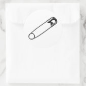 Veiligheidsspeld Sticker Groot (Tas)