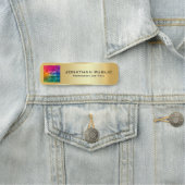 Veiligheidsspeld van de werknemer of magnetisch uw naamplaatje (In situ)