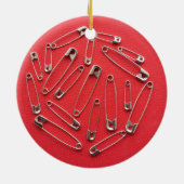 Veiligheidsspelden Keramisch Ornament (Achterkant)