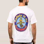 Veiligheidsteam T-shirts ontwerp voor voor- en ach (Achterkant)