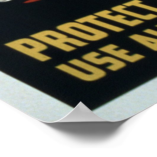  veiligheidsuitrusting tijdens de Tweede Wereldoor Poster (Hoek)