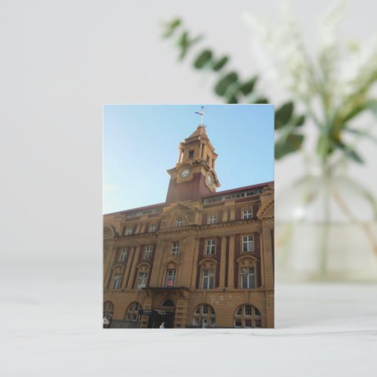 veiling- en veergoud briefkaart (Staand voorkant)