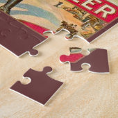 Veilingmeester Sigarenlabel Veiling Legpuzzel (Zijkant)