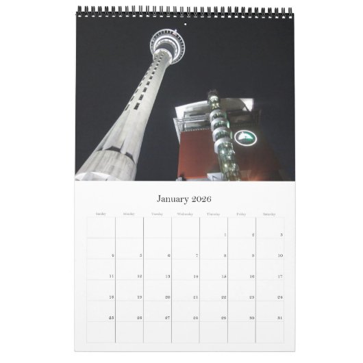veilkland nz kalender (Jan 2026)