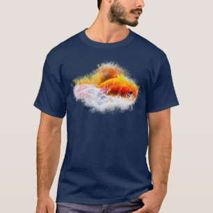 Veiltail Carassius auratus T-shirt