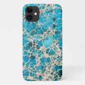  Veined Turquoise Design Case-Mate iPhone Case (Achterkant)