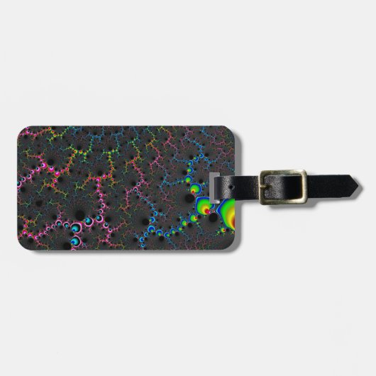 Veins - Fractal Art Bagagelabel (Voorkant horizontaal)