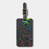Veins - Fractal Art Bagagelabel (Voorkant verticaal)