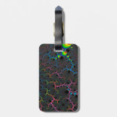Veins - Fractal Art Bagagelabel (Achterkant verticaal)