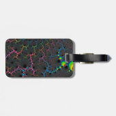Veins - Fractal Art Bagagelabel (Achterkant horizontaal)