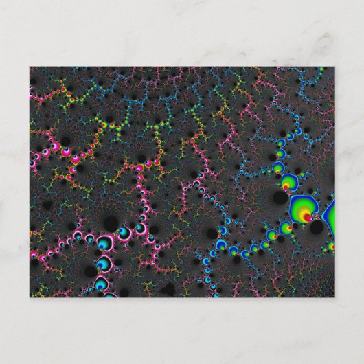 Veins - Fractal Art Briefkaart (Voorkant)