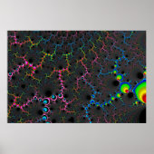Veins - Fractal Art Poster (Voorkant)