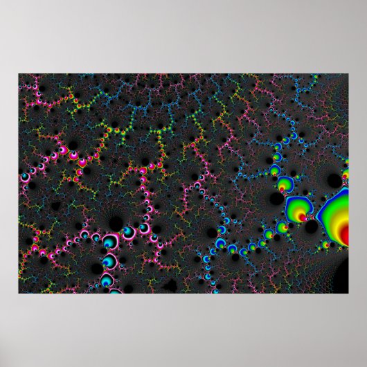 Veins - Fractal Art Poster (Voorkant)