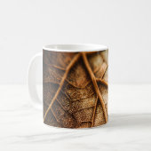 Veins of Autumn Koffiemok (Voorkant links)