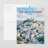Vejer de la Frontera Spanje Briefkaart (Voorkant / Achterkant)