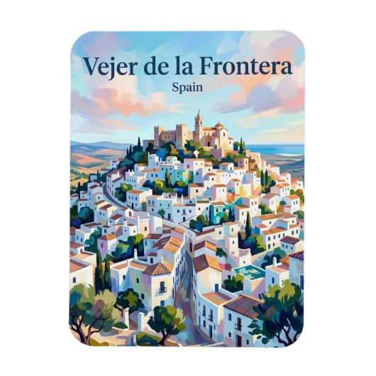 Vejer de la Frontera Spanje Magneet (Verticaal)
