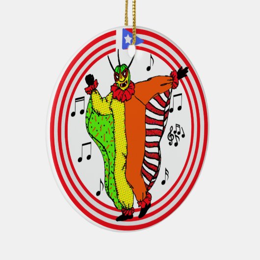 vejigante keramisch ornament (Rechts)