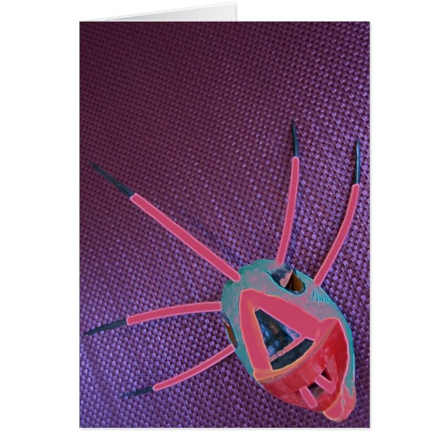 Vejigante-kokokosmasker uit Puerto Rico (Voorkant)