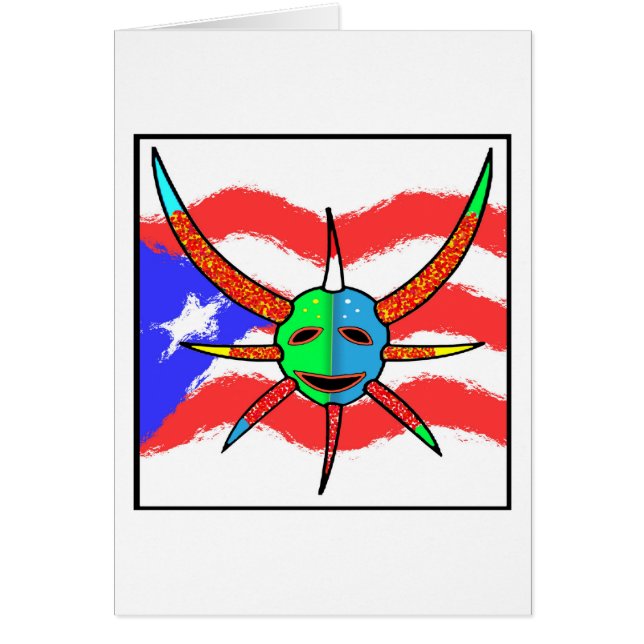 vejigante mask (Voorkant)