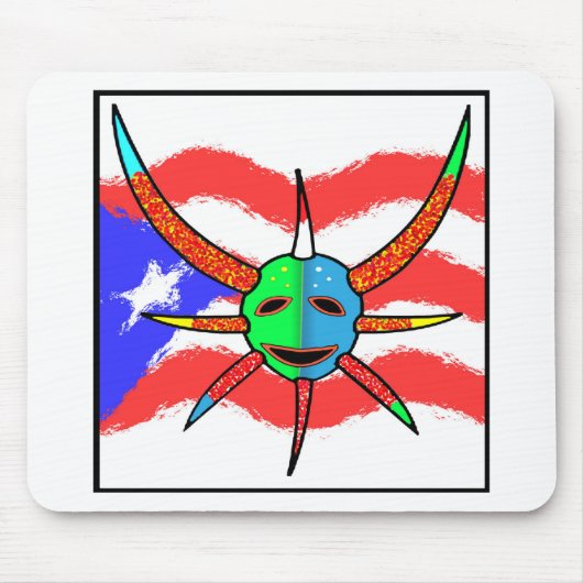 vejigante mask muismat (Voorkant)